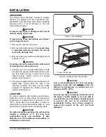 Preview for 6 page of Hatco Burger King Glo-Ray GRSDS Series Installation & Operating Manual