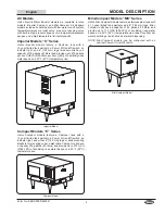 Preview for 5 page of Hatco Compact 'C' Series Installation And Operating Manual