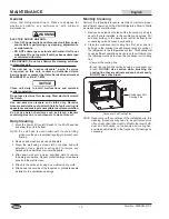 Preview for 12 page of Hatco CWB-S Series Installation And Operating Manual