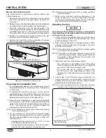 Предварительный просмотр 8 страницы Hatco CWB Series Manual