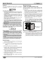 Preview for 14 page of Hatco CWBR Series Installation And Operating Manual