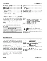 Preview for 2 page of Hatco DCS-1 Series Installation And Operating Manual