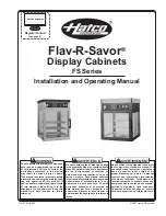 Hatco Flav-R-Savor FS Series Installation And Operating Manual предпросмотр