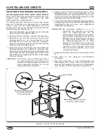 Preview for 24 page of Hatco FLAV-R-SAVOR FSD Series Installation And Operating Manual