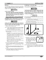 Preview for 7 page of Hatco FLAV-R-SAVOR FSHAC-2 Installation And Operating Manual