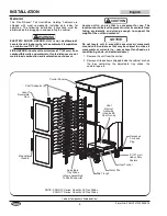 Preview for 8 page of Hatco FLAV-R-SAVOR FSHC-12W1 Installation And Operating Manual