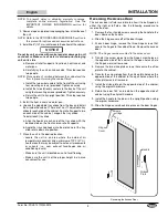 Preview for 9 page of Hatco FLAV-R-SAVOR FSHC-12W1 Installation And Operating Manual