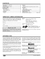 Preview for 2 page of Hatco FLAV-R-SAVOR LFST-48 Installation And Operating Manual