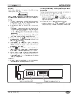 Предварительный просмотр 7 страницы Hatco FLAV-R-SAVOR LFST-48 Installation And Operating Manual