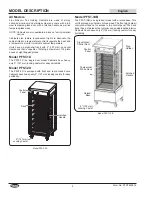 Предварительный просмотр 4 страницы Hatco FLAV-R-SAVOR Installation And Operating Manual