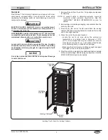 Предварительный просмотр 7 страницы Hatco FLAV-R-SAVOR Installation And Operating Manual