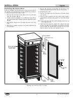 Предварительный просмотр 8 страницы Hatco FLAV-R-SAVOR Installation And Operating Manual