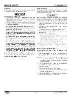 Preview for 14 page of Hatco FLOWMAX FM-5 Series Installation And Operating Manual