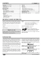 Preview for 2 page of Hatco FR-3 Installation And Operating Manual