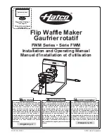 Hatco FWM Series Installation And Operating Manual preview