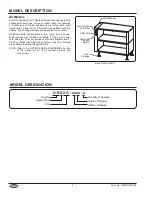 Предварительный просмотр 4 страницы Hatco Glo-Ray 2-Go GRS2G Series Installation And Operating Manual