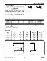 Предварительный просмотр 5 страницы Hatco Glo-Ray 2-Go GRS2G Series Installation And Operating Manual