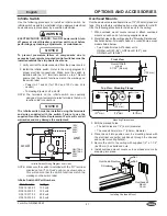 Preview for 21 page of Hatco Glo-Ray Designer GR2A Series Installation And Operating Manual