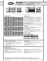 Preview for 2 page of Hatco Glo-Ray GR3SDH-27 Specifications