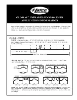 Hatco Glo-Ray GRA-108 Application Information preview