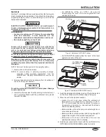 Preview for 7 page of Hatco Glo-Ray GRFHS-16 Installation And Operating Manual