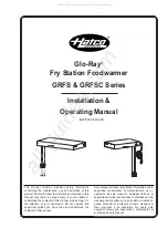 Hatco Glo-Ray GRFS Series Installation & Operating Manual preview