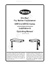 Preview for 1 page of Hatco Glo-Ray GRFS Series Installation & Operating Manual