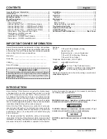 Preview for 2 page of Hatco Glo-Ray GRPWS Series Installation And Operating Manual