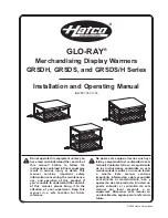 Preview for 1 page of Hatco Glo-Ray GRSDH-24 Installation And Operating Manual