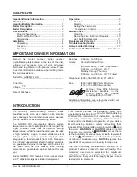 Preview for 2 page of Hatco GLO-RAY Holiday Inn Express GRCMW-1DH Installation & Operating Manual & Replacement Parts List