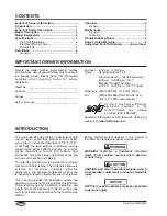 Preview for 2 page of Hatco GLO-RAY QW-6 Series Installation And Operating Manual