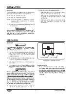 Preview for 6 page of Hatco GLO-RAY QW-6 Series Installation And Operating Manual