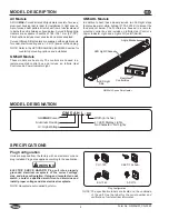 Preview for 4 page of Hatco GLOMAX GM5AH Series Installation And Operating Manual