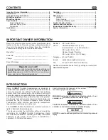 Preview for 2 page of Hatco GLOMAX GMFFL Installation And Operating Manual