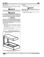 Preview for 16 page of Hatco GLOMAX GMFFL Installation And Operating Manual