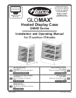 Предварительный просмотр 1 страницы Hatco GLOMAX GMHD Series Installation And Operating Manual