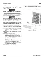 Предварительный просмотр 6 страницы Hatco GLOMAX GMHD Series Installation And Operating Manual