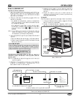 Предварительный просмотр 31 страницы Hatco GLOMAX GMHD Series Installation And Operating Manual