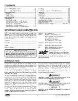 Preview for 2 page of Hatco GR2BW-24 Operating Manual