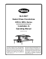 Hatco GR3-27 Installation And Operating Manual предпросмотр