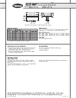 Preview for 2 page of Hatco GR3-27 Specifications