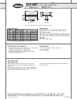 Preview for 2 page of Hatco GR3-29 Specifications