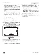 Preview for 16 page of Hatco HCSBFR Series Installation And Operating Manual