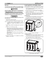 Preview for 11 page of Hatco HDW-1 Installation And Operating Manual