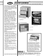 Hatco HDW-1 Specification Sheet preview