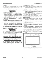 Предварительный просмотр 8 страницы Hatco HWBI-S Series Installation And Operating Manual