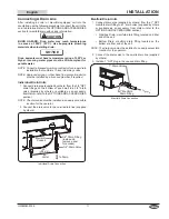 Предварительный просмотр 11 страницы Hatco HWBI-S Series Installation And Operating Manual