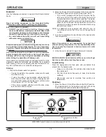 Предварительный просмотр 12 страницы Hatco HWBI-S Series Installation And Operating Manual