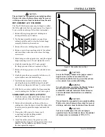 Предварительный просмотр 7 страницы Hatco MACHO NACHO FDW-1-MN Series Installation & Operating Manual