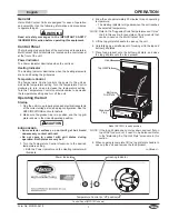 Preview for 7 page of Hatco MCG Series Installation And Operating Manual